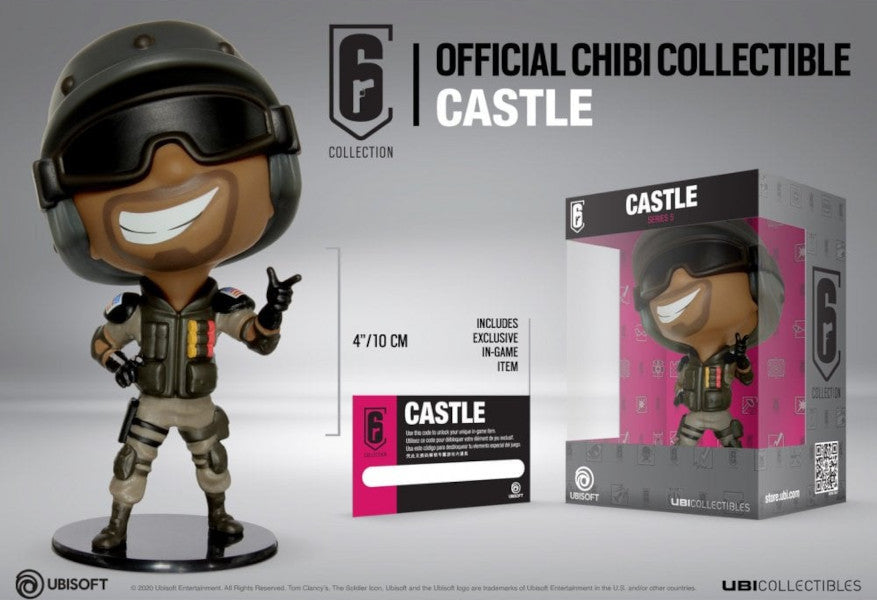 Ubisoft Espagne 300114972 Six Collection - Figurine Château Chibi S5, Standard Ubisoft Espagne 300114972 Six Collection - Figurine Château Chibi S5, Standard